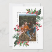 フォトグリーンリークリスマスカード シーズンカード (正面)