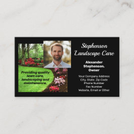 フォトグリーン造園業気に業 名刺