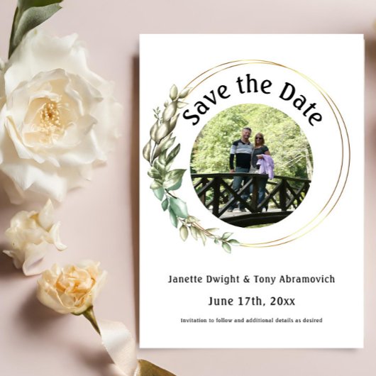 フォトグリ葉ーン招待状の保存 招待状