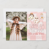 フォトグルービー行こうゴーグルハロウィーン大人誕生 サンキューカード (正面)