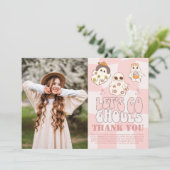 フォトグルービー行こうゴーグルハロウィーン大人誕生 サンキューカード (スタンド正面)