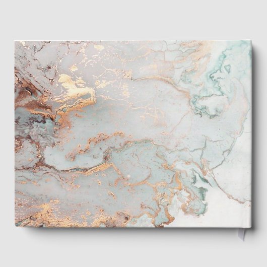 フォトグレイの薄暗い金箔瑪瑙悔やみや弔慰メモリアル ゲストブック (裏面)