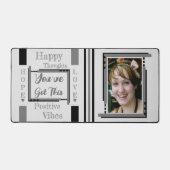 フォトグレイ得ブラックを追加 デスクマット (正面)