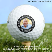 フォトグレパーソナライズされたイ格子模様ゴルフ愛人記念館 ゴルフボール