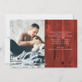 フォトグ素朴リッ数々のドのスクリプト |メリークリスマス シーズンカード (裏面)