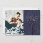 フォトグ素朴リッ数々のドのスクリプト |メリークリスマス シーズンカード (裏面)