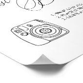 フォトゲストブックの看板ポスター ポスター (角)