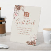 フォトゲストブックオータム秋の結婚式 台座サイン (インサイチュ)