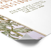 フォトゲストブックサインヴィンテージアールヌーボーバイミュシャ ポスター (角)