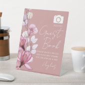 フォトゲストブックフローラダスティバラ結婚ズ 台座サイン (インサイチュ)