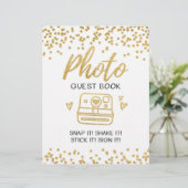 フォトゲスト結婚ブックのサイン (スタンド正面)