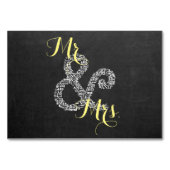 フォトゲ結婚ームの場所設定用テーブルゲームカード テーブルナンバー (裏面)