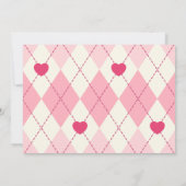 フォトコケエレガントットピンクボウ卒業 案内状 (裏面)