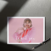 フォトコケットリボンボウサンキューカード ノートカード