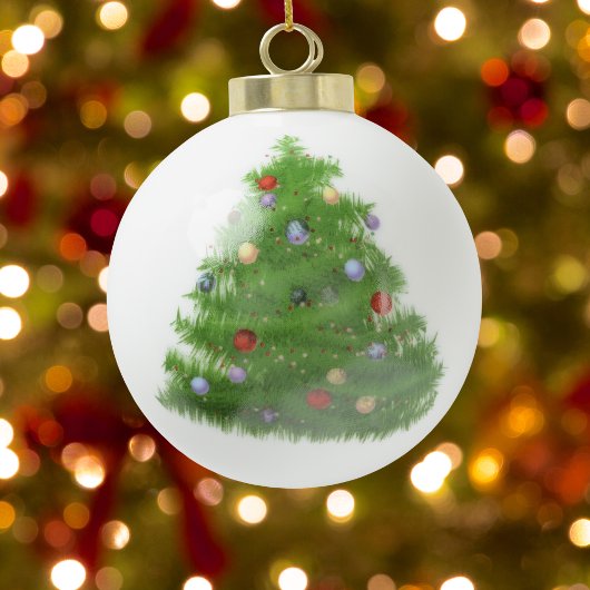 フォトコッカースパニエル犬KEEPSAKEパーソナライズ セラミックボールオーナメント