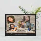 フォトコモダンラージュ卒業招待状 招待状 (スタンド正面)