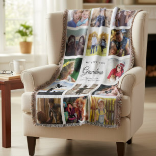 フォトコラモダンージュおばあちゃんナナファミリーインスタグラム スローブランケット