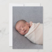 フォトコラモダンージュ誕生  案内状 (裏面)