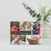 フォトコラモダンージュ,喜びの祈りをクリスマスに ポストカード (スタンド正面)