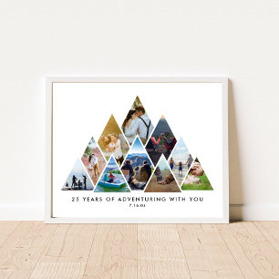フォトコラージアドベンチャー25周年記念カップル ポスター