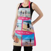 フォトコラージエプロン追加カスタム文字 エプロン (インサイチュ)