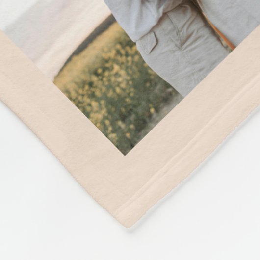 フォトコラージエレガントュモダンーを結合する フリースブランケット (角)