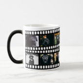 フォトコラージフィルムストリップパーソナライズされたDIYカスタム モーフィングマグカップ (左)