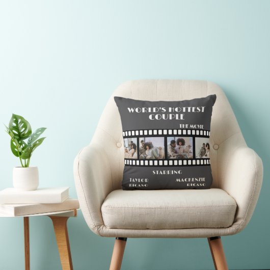 フォトコラージムービストリッパーソナライズされたプDIYカスタム クッション (椅子)