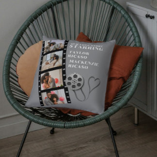 フォトコラージムービストリッパーソナライズされたプDIYカスタム クッション