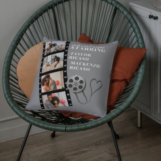 フォトコラージムービストリッパーソナライズされたプDIYカスタム クッション