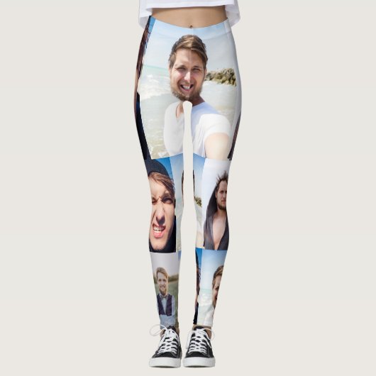 フォトコラージュあなたの顔をレギンス レギンス (正面)