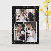 フォトコラージュありがとう |フォトカードの追加 カード (黄色い花)