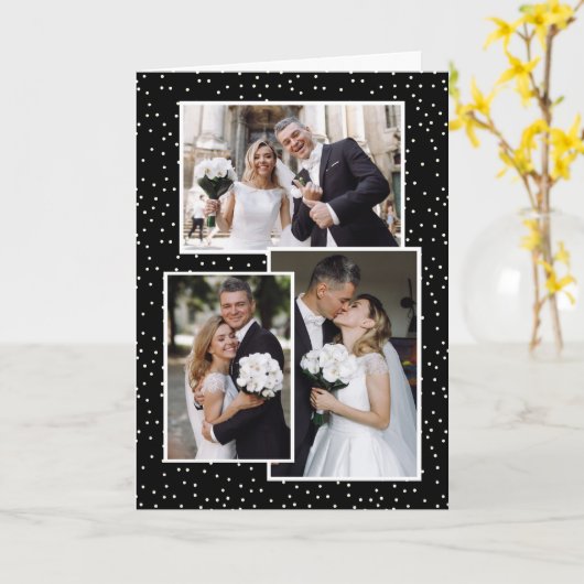 フォトコラージュありがとう |フォトカードの追加 カード (黄色い花)