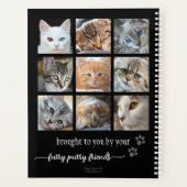 フォトコラージュかわいい猫プランナー プランナー手帳 (裏面)