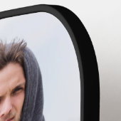 フォトコラージュで顔を ピックルボールラケット (左詳細)