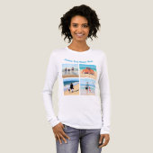 フォトコラージュとカスタム文字パーソナライズされた トライブレンドＴシャツ (正面全体)