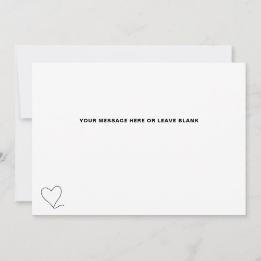 フォトコラージュとハートハッピーバースデー カード (裏面)