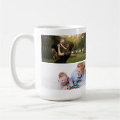 フォトコラージュとマザーズ最高のカスタム コーヒーマグカップ (左)