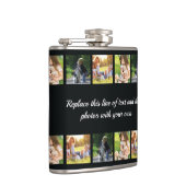 フォトコラージュと文字のカスタマイズ フラスク (右)