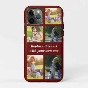 フォトコラージュと文字ケースメイトフォンのカスタマイズ iPhone 11 PROケース