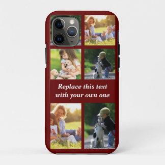 フォトコラージュと文字ケースメイトフォンのカスタマイズ iPhone 11 PROケース