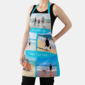 フォトコラージュのエプロンとカスタム文字名 エプロン (インサイチュ)
