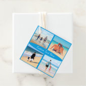 フォトコラージュのギフトラベルとカスタム文字 フェイバータグ (インサイチュ)