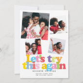 フォトコラージュのクリスマスレッツ再挑戦  シーズンカード (正面)