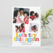 フォトコラージュのクリスマスレッツ再挑戦  シーズンカード (スタンド正面)