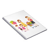 フォトコラージュのノートブック ノートブック (右側)