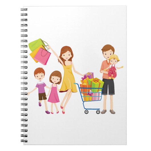 フォトコラージュのノートブック ノートブック (正面)