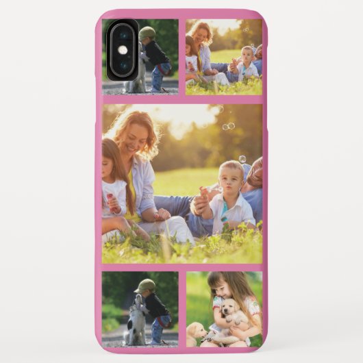 フォトコラージュのパーソナライズiPhoneケース – Mate Case-Mate iPhoneケース (裏面)