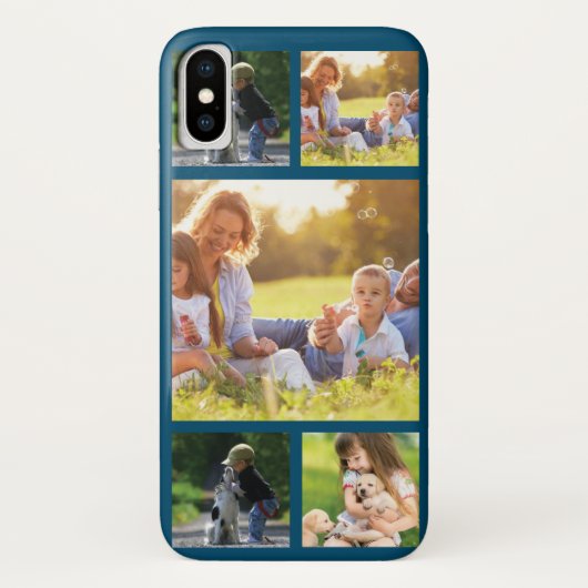 フォトコラージュのパーソナライズiPhoneケース – Mate Case-Mate iPhoneケース (裏面)