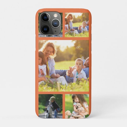 フォトコラージュのパーソナライズiPhoneケース – Mate Case-Mate iPhoneケース (裏)